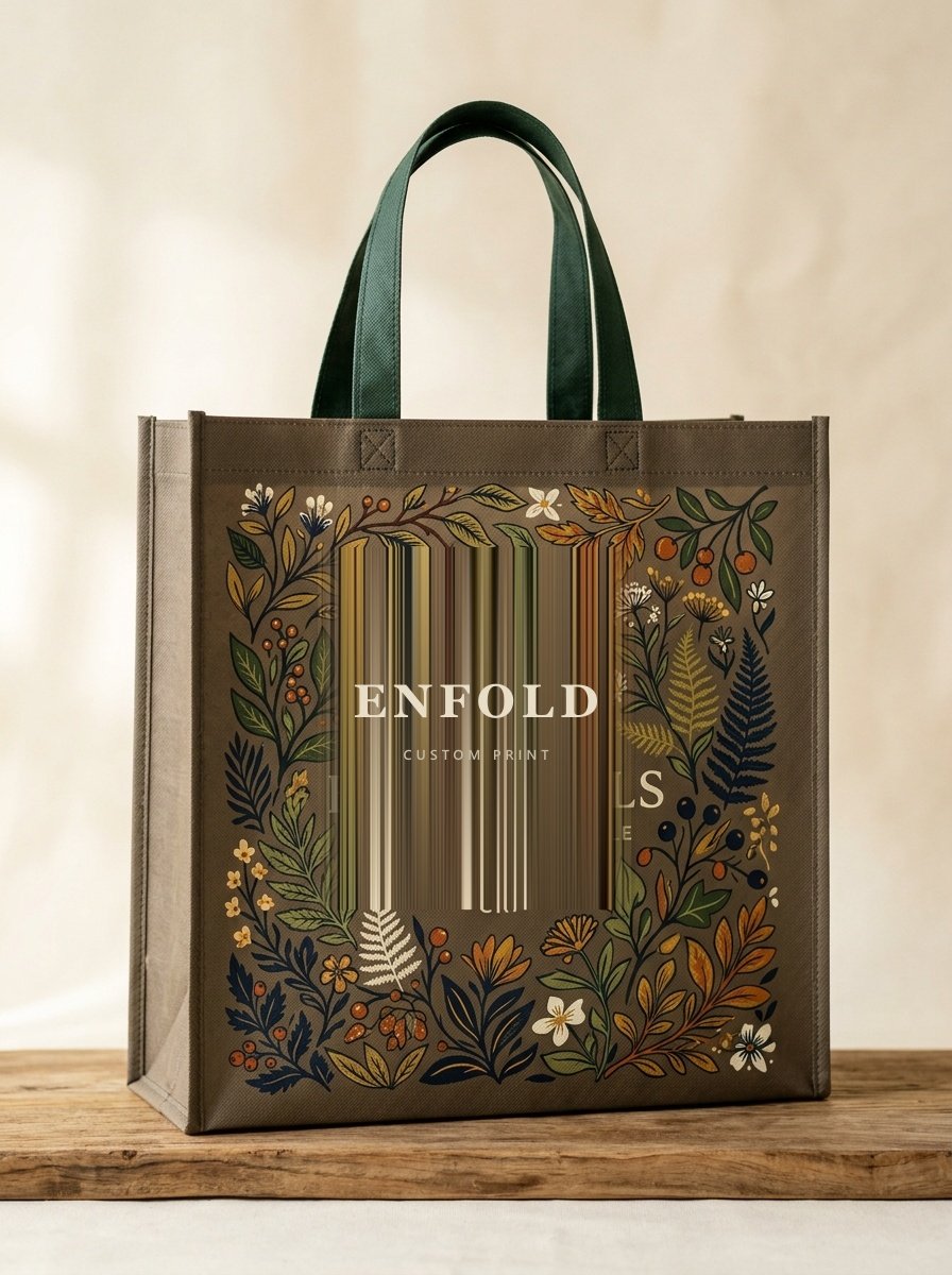 Custom Printed Bags non-woven packaging sample