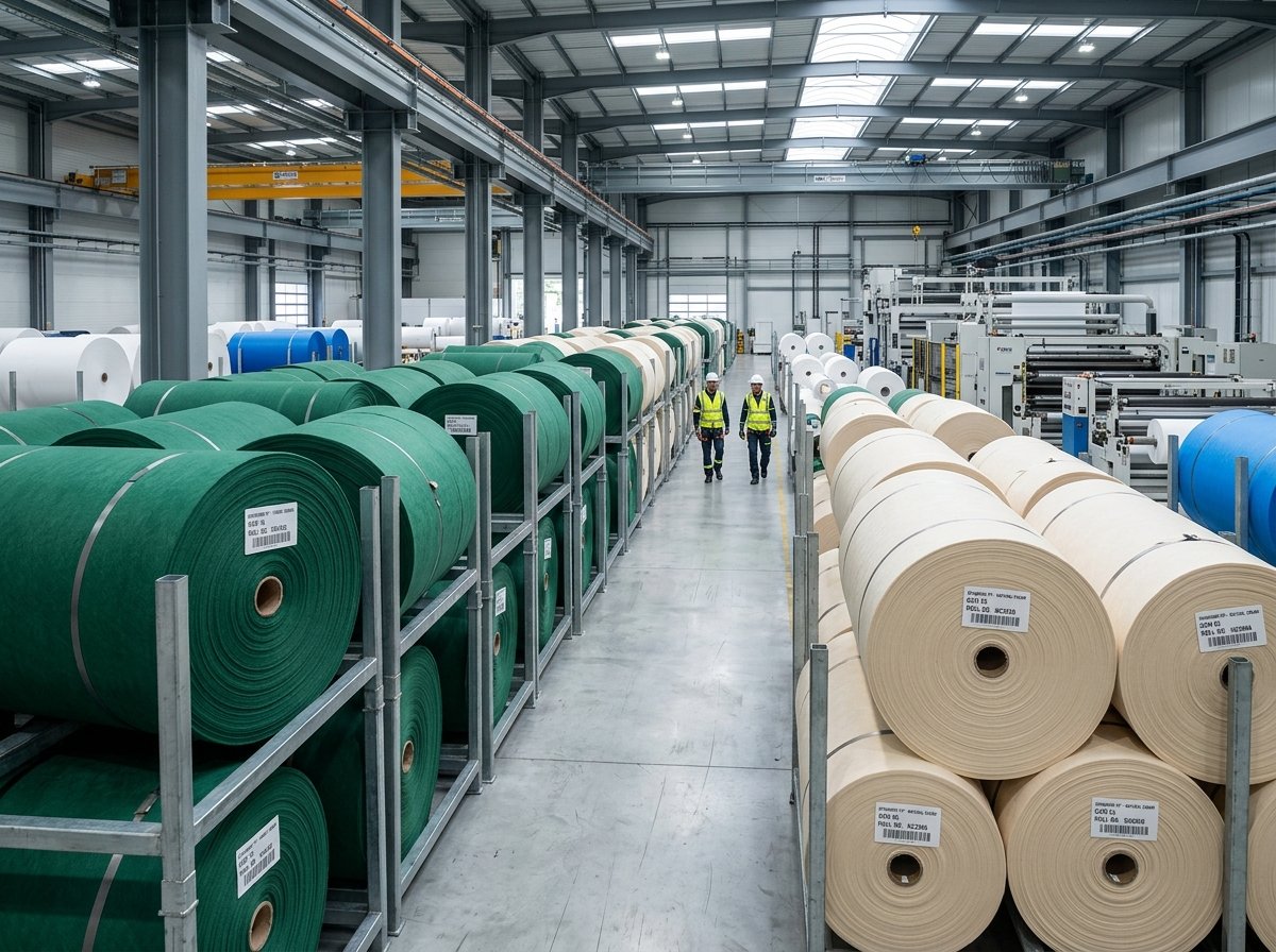 Non-Woven Fabric Material Rolls and Production Detail
