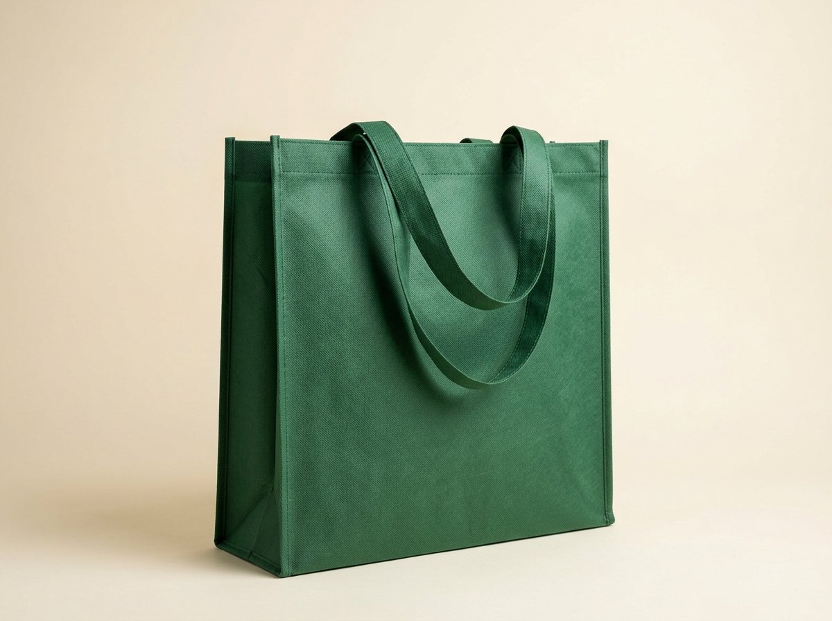 Loop Handle Bag side profile and gusset structure