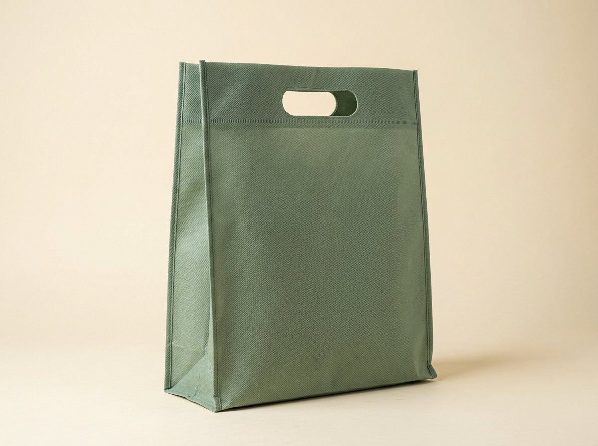 D-Cut Bag 3/4 perspective with punch handle detail