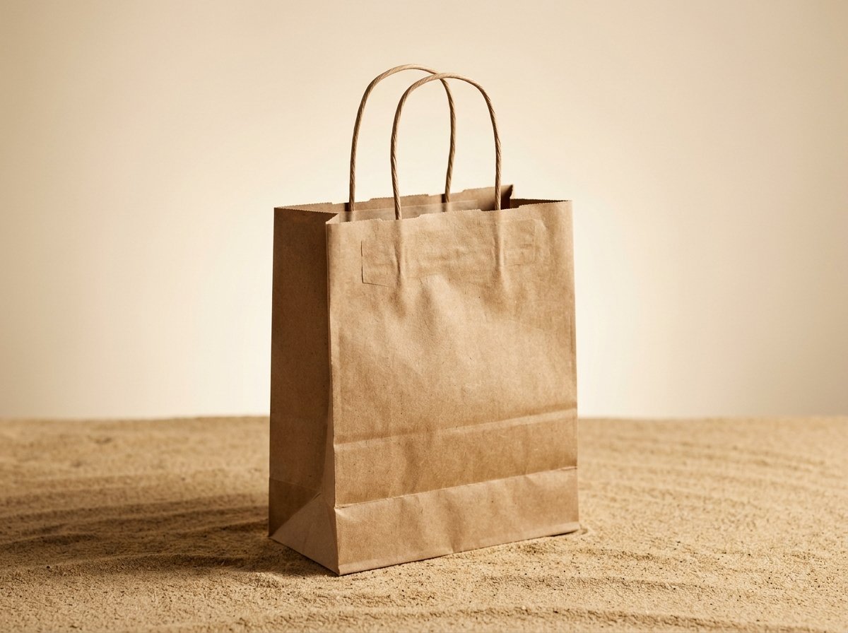 Kraft Paper Carrier Bags packaging format